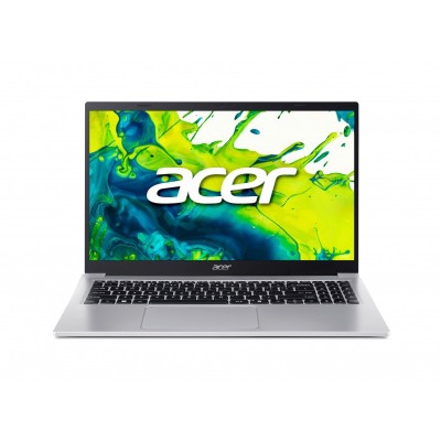 Ноутбук Acer Aspire Lite AL15-33P 15.6" FHD IPS, Intel 3-N355, 8GB, F512GB, UMA, Lin, сріблястий