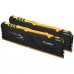 Модуль пам'яті для комп'ютера DDR4 16GB (2x8GB) 2666 MHz HyperX Fury Black RGB Kingston (HX426C16FB3AK2/16)