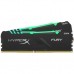 Модуль пам'яті для комп'ютера DDR4 16GB (2x8GB) 2666 MHz HyperX Fury Black RGB Kingston (HX426C16FB3AK2/16)