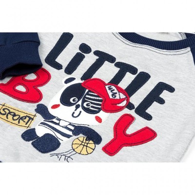 Набір дитячого одягу Breeze "LITTLE BOY" (11972-86B-gray)