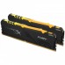 Модуль пам'яті для комп'ютера DDR4 16GB (2x8GB) 2666 MHz HyperX Fury Black RGB HyperX (Kingston Fury) (HX426C16FB3AK2/16)