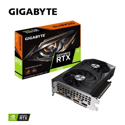 Відеокарта GIGABYTE GeForce RTX 3060 12GB GDDR6 WINDFORCE OC
