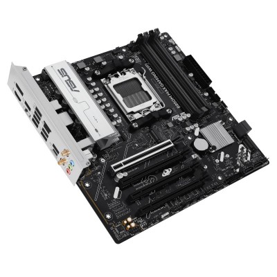 Материнcька плата ASUS B850M MAX GAMING WIFI sAM5 B850 4xDDR5 M.2 HDMI DP WiFi BT mATX