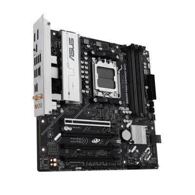 Материнcька плата ASUS B850M MAX GAMING WIFI sAM5 B850 4xDDR5 M.2 HDMI DP WiFi BT mATX
