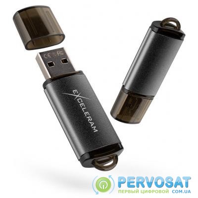 USB флеш накопитель eXceleram 128GB A3 Series Black USB 3.1 Gen 1 (EXA3U3B128)