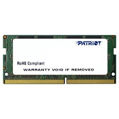 Модуль памяти для ноутбука SoDIMM DDR4 8GB 2666 MHz Patriot (PSD48G266682S)