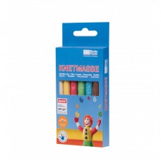 Becks Plastilin Набір пластиліну 135г. 6 кольорів у картонній упаковці Becks Plastilin Набір пластиліну 135г. 6 кольорів у картонній упаковці