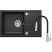 Набір для кухні Deante Leda, гранітна мийка ZRD_2113 + зміш. BOC_B740, графіт