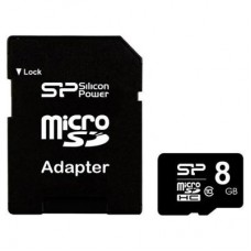 Карта пам'яті Silicon Power 8GB microSD class 10 (SP008GBSTH010V10SP) Карта пам'яті Silicon Power 8GB microSD class 10 (SP008GBSTH010V10SP)