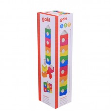 Конструктор дерев'яний goki Райдужна вежа Конструктор дерев'яний goki Райдужна вежа
