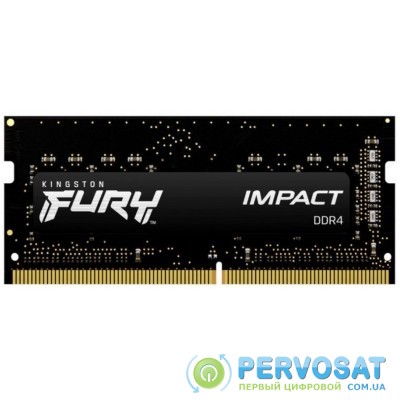Пам'ять для ноутбука Kingston DDR4 2666 16GB SO-DIMM FURY Impact