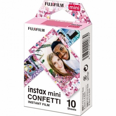 Бумага Fujifilm INSTAX MINI CONFETTI (54х86мм 10шт) (16620917)