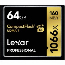 Карта пам'яті Lexar 64GB Compact Flash 1066x Professional (LCF64GCRB1066) Карта пам'яті Lexar 64GB Compact Flash 1066x Professional (LCF64GCRB1066)