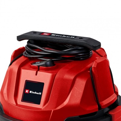 Пилосос професійний Einhell TC-VC 1820, 1250 Вт, пластик 20 л, 180 мбар, шланг 1.5 м, кабель 3 м, 3.6 кг