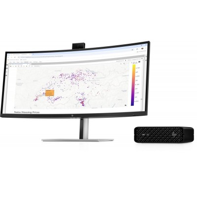 Робоча станція HP Z2 Mini G1i, Intel U7-265, 16GB, F512GB, NVD A400-4, WiFi, Win11P