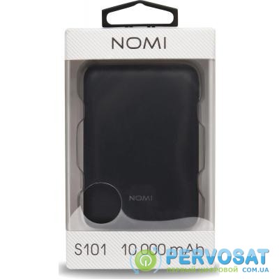 Батарея универсальная Nomi S101 10000 mAh black (413256)