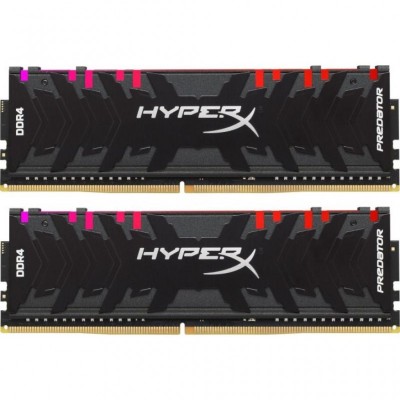 Модуль памяти для компьютера DDR4 16GB (2x8GB) 4000 MHz XMP HyperX Predator RGB HyperX (Kingston Fury) (HX440C19PB4AK2/16)