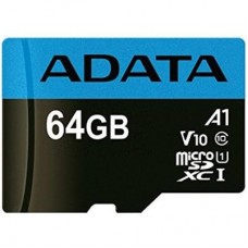 Карта пам'яті ADATA 64GB microSD class 10 UHS-I A1 Premier (AUSDX64GUICL10A1-R) Карта пам'яті ADATA 64GB microSD class 10 UHS-I A1 Premier (AUSDX64GUICL10A1-R)