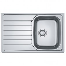 Кухонні мийки Franke Spark SKL 611-79/ 101.0598.809/ прямокутна/ накладна/ 790x500х160/нержавійка Кухонні мийки Franke Spark SKL 611-79/ 101.0598.809/ прямокутна/ накладна/ 790x500х160/нержавійка
