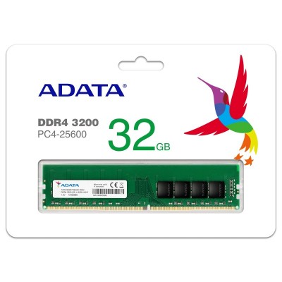 Пам'ять для ПК ADATA DDR4 3200 32GB Пам'ять для ПК ADATA DDR4 3200 32GB