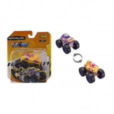Машинка-трансформер Flip Cars 2 в 1 Монстр-трак Горила Машинка-трансформер Flip Cars 2 в 1 Монстр-трак Горила