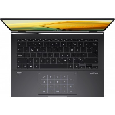 Ноутбук ASUS Zenbook 14 UM3402YA-KP246 14WQXGA IPS/AMD R5-5625U/16/512F/int/noOS/Black