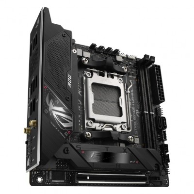 Материнcька плата ASUS ROG STRIX B650E-I GAMING WIFI sAM5 B650 2xDDR5 M.2 HDMI WiFi BT mITX