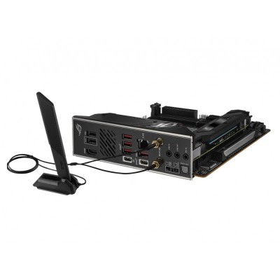 Материнcька плата ASUS ROG STRIX B650E-I GAMING WIFI sAM5 B650 2xDDR5 M.2 HDMI WiFi BT mITX