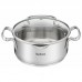 Каструля Tefal DUETTO+, 2л, з кришкою, нержавюча сталь, скло