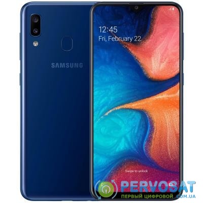 Мобильный телефон Samsung SM-A205F (Galaxy A20) Blue (SM-A205FZBVSEK)