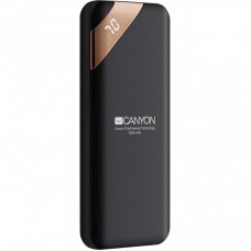 Батарея універсальна CANYON 5000mAh, Input 5V/2A, Output 5V/2.1A, Black (CNE-CPBP5B) Батарея універсальна CANYON 5000mAh, Input 5V/2A, Output 5V/2.1A, Black (CNE-CPBP5B)