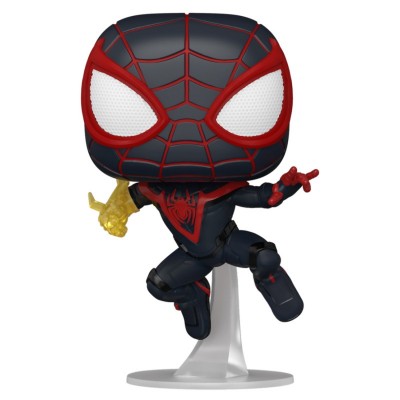 Funko Коллекционная фигурка Funko POP! Bobble Marvel Games Miles Morales Miles Classic Suit w/ chase 50150