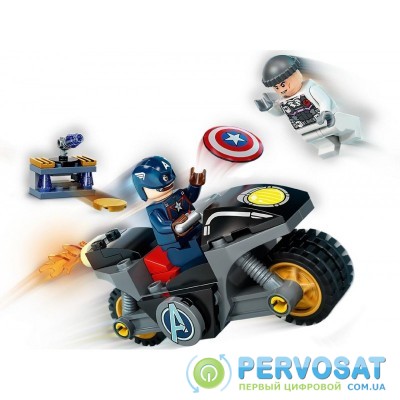Конструктор LEGO Super Heroes Сутичка Капітана Америки й «Гідри» 76189