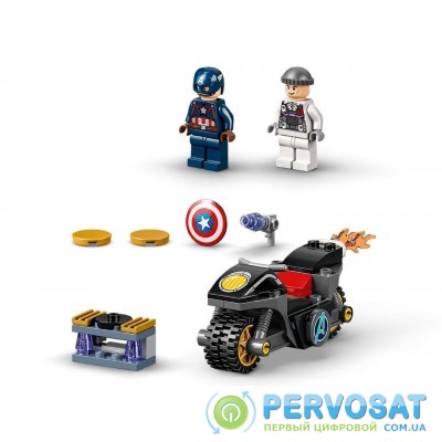 Конструктор LEGO Super Heroes Сутичка Капітана Америки й «Гідри» 76189