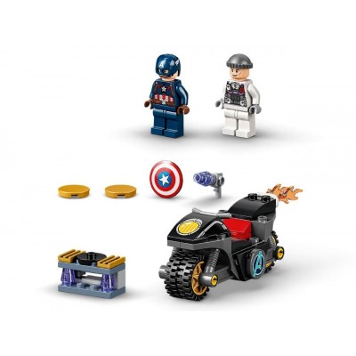 Конструктор LEGO Super Heroes Сутичка Капітана Америки й «Гідри» 76189