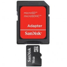 Карта пам'яті SanDisk 16Gb microSDHC class 4 (SDSDQM-016G-B35A) Карта пам'яті SanDisk 16Gb microSDHC class 4 (SDSDQM-016G-B35A)