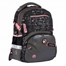 Рюкзак шкільний Yes T-117 Cool girls чорний (552264) Рюкзак шкільний Yes T-117 Cool girls чорний (552264)