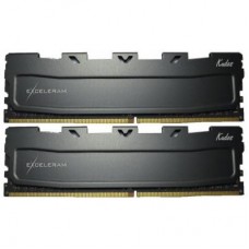 Модуль пам'яті для комп'ютера DDR4 16GB (2x8GB) 2666 MHz Black Kudos eXceleram (EKBLACK4162618AD)