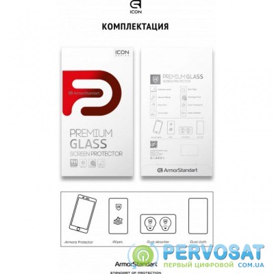 Стекло защитное Armorstandart Icon Xiaomi Pocophone F2 Pro Black (ARM56245-GIC-BK)