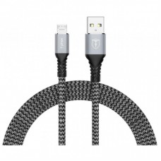 Дата кабель USB 2.0 AM to Micro 5P 1.0m Jagger T-M814 Grey T-PHOX (T-M814 grey) Дата кабель USB 2.0 AM to Micro 5P 1.0m Jagger T-M814 Grey T-PHOX (T-M814 grey)