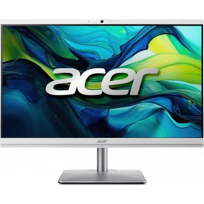 Комп'ютер персональний моноблок Acer Aspire C24-195ES 23.8&quot; FHD Intel U7-155U, 32GB, F1TB, UMA, WiFi, кл+м, 3р, без ОС, сірий