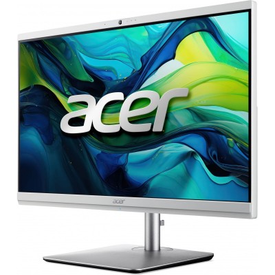 Комп'ютер персональний моноблок Acer Aspire C24-195ES 23.8&quot; FHD Intel U7-155U, 32GB, F1TB, UMA, WiFi, кл+м, 3р, без ОС, сірий