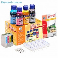 Комплект перезаправних картриджів WWM Epson C67/87/CX3700/4100/4700 (RC.T063) Комплект перезаправних картриджів WWM Epson C67/87/CX3700/4100/4700 (RC.T063)