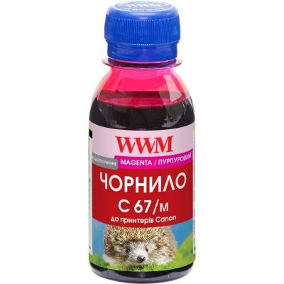 Чернила WWM Canon PFI-107M 100г Magenta (C67/M-2)