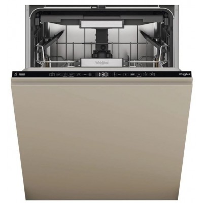 Посудомийна машина Whirlpool вбудована, 15компл., A+++, 60см, дисплей, 3й кошик, білий
