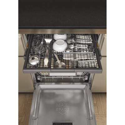 Посудомийна машина Whirlpool вбудована, 15компл., A+++, 60см, дисплей, 3й кошик, білий