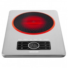 Плитка настільна Sencor індукційна, комфорок - 1 на 1.5кВт, керування - сенсорне, нерж. сталь Плитка настільна Sencor індукційна, комфорок - 1 на 1.5кВт, керування - сенсорне, нерж. сталь