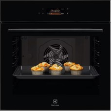 Духова шафа Electrolux електрична, 72л, A+, дисплей, конвекція, телескопічні напрямні, чорний Духова шафа Electrolux електрична, 72л, A+, дисплей, конвекція, телескопічні напрямні, чорний