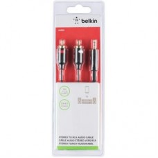 Кабель мультимедійний Jack 3.5mm to 2RCA Belkin (F3Y116BT2M) Кабель мультимедійний Jack 3.5mm to 2RCA Belkin (F3Y116BT2M)