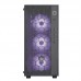 Корпус SilverStone FARA FAR1B-G,MidT, USB3.0x2,USB2.0x1, 1x120мм, скло(бічна панель),без БЖ,чорний